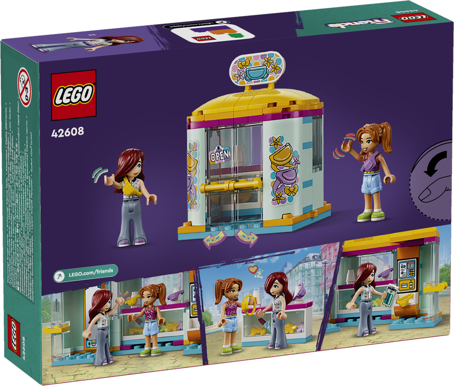 Конструктор LEGO Friends Магазин крошечных аксессуаров 129 дет. - фото 4
