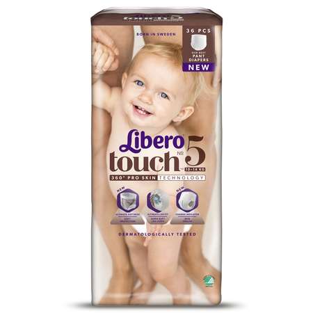 Трусики Libero 5 (10-14 кг) 36 шт.