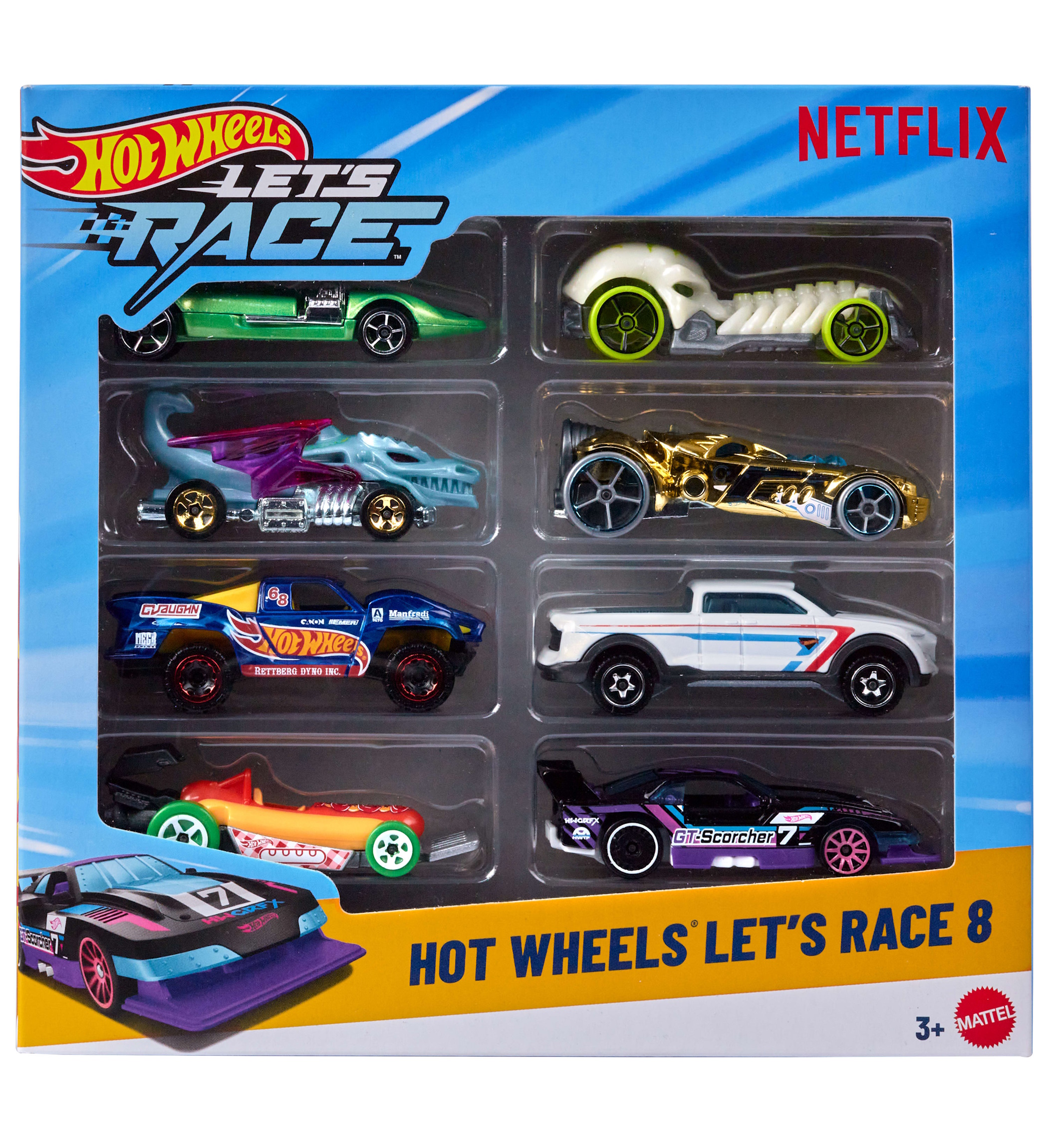 Игровой набор Hot Wheels На старт! 1:64 JGK18 - фото 3