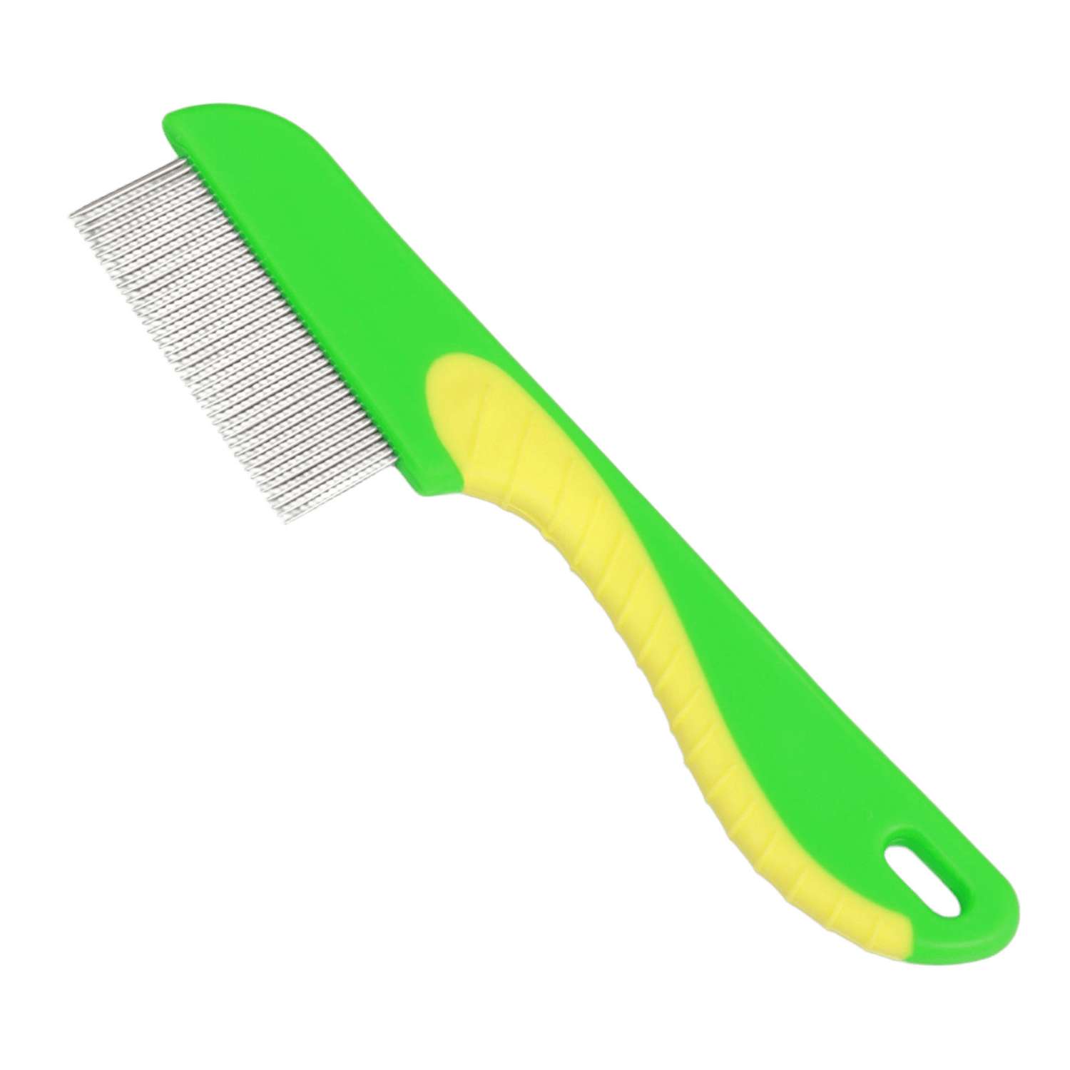 Расческа для шерсти Пижон 15.6*3.6см короткие зубья - фото 1