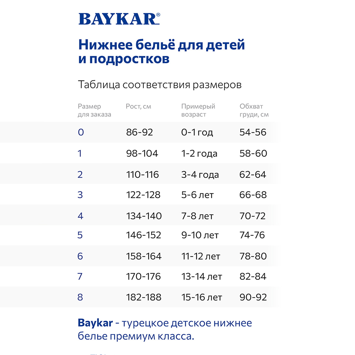 Трусы 3 шт Baykar BR3976микс - фото 2