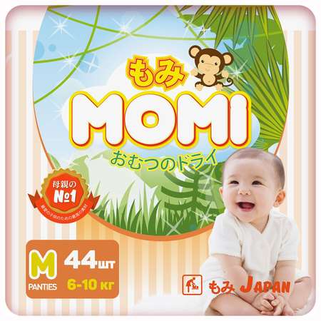 Трусики Momi M (6-10 кг) 44 шт.