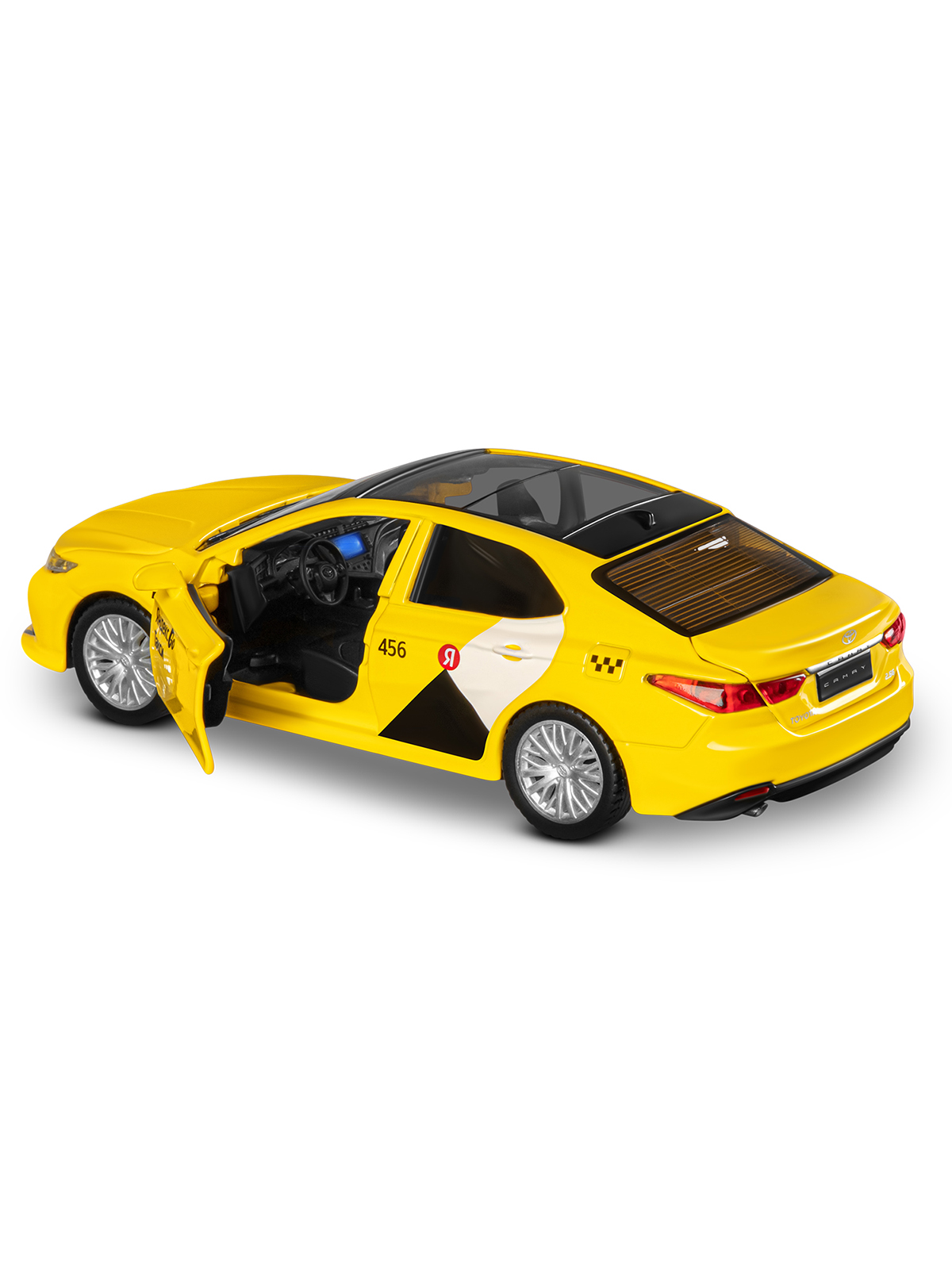Автомобиль Яндекс GO Toyota Camry Такси озвучено Алисой 1:34 JB1251482 - фото 22