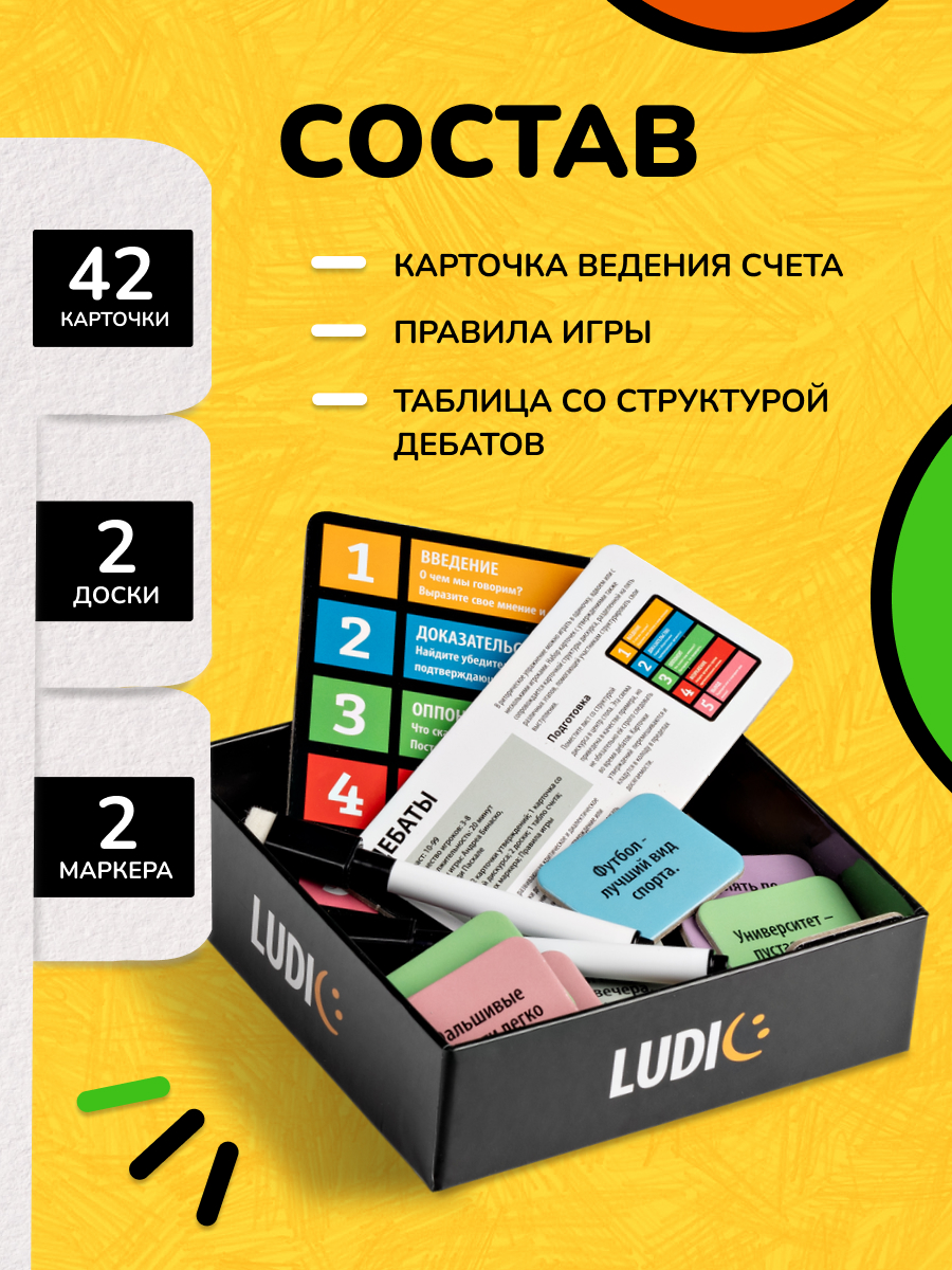 Настольная игра LUDIC Карточная - фото 6
