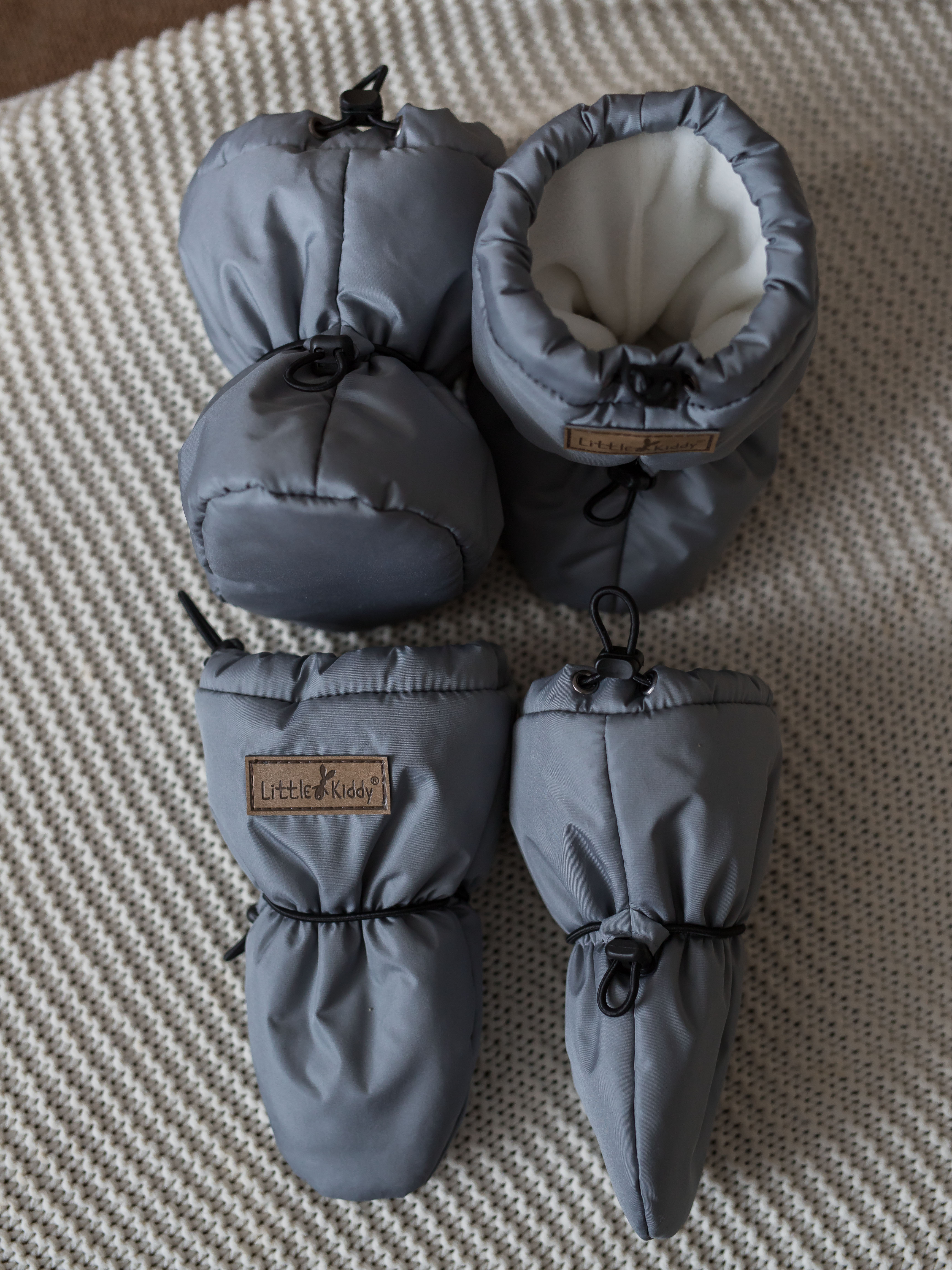 Пинетки LittleKiddy komplekt_demiсерый - фото 10