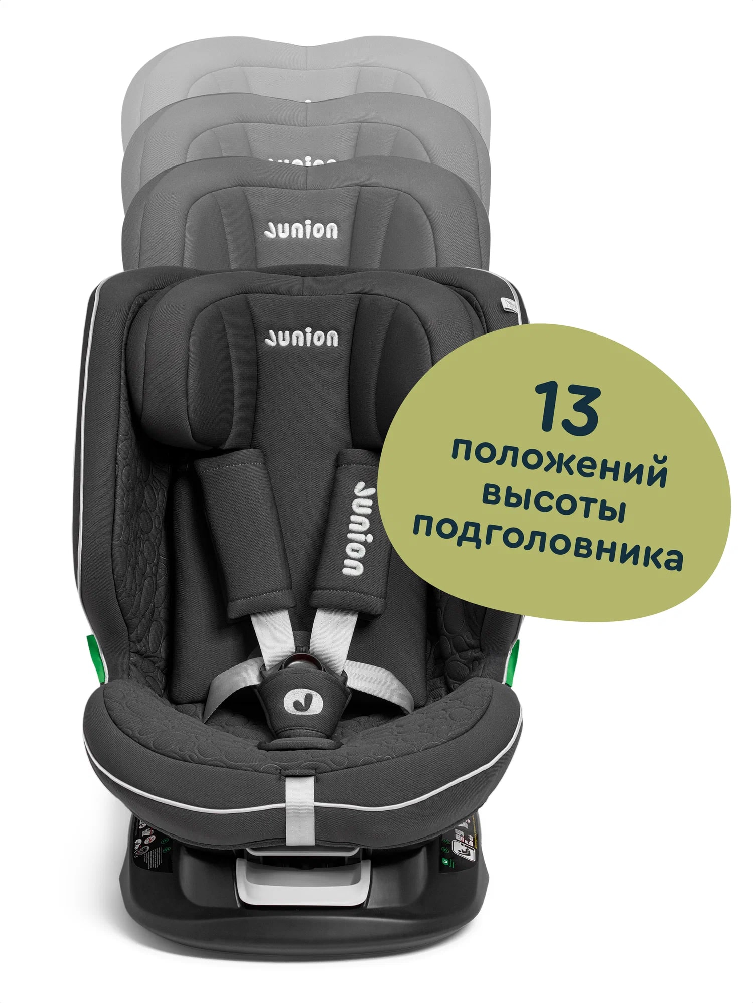Автокресло Junion Julsi Isofix 0+/1/2/3 (0-36 кг) - фото 7