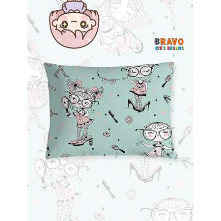 Наволочка BRAVO kids dreams Мадемуазельки 50 x 70 см 1 шт.