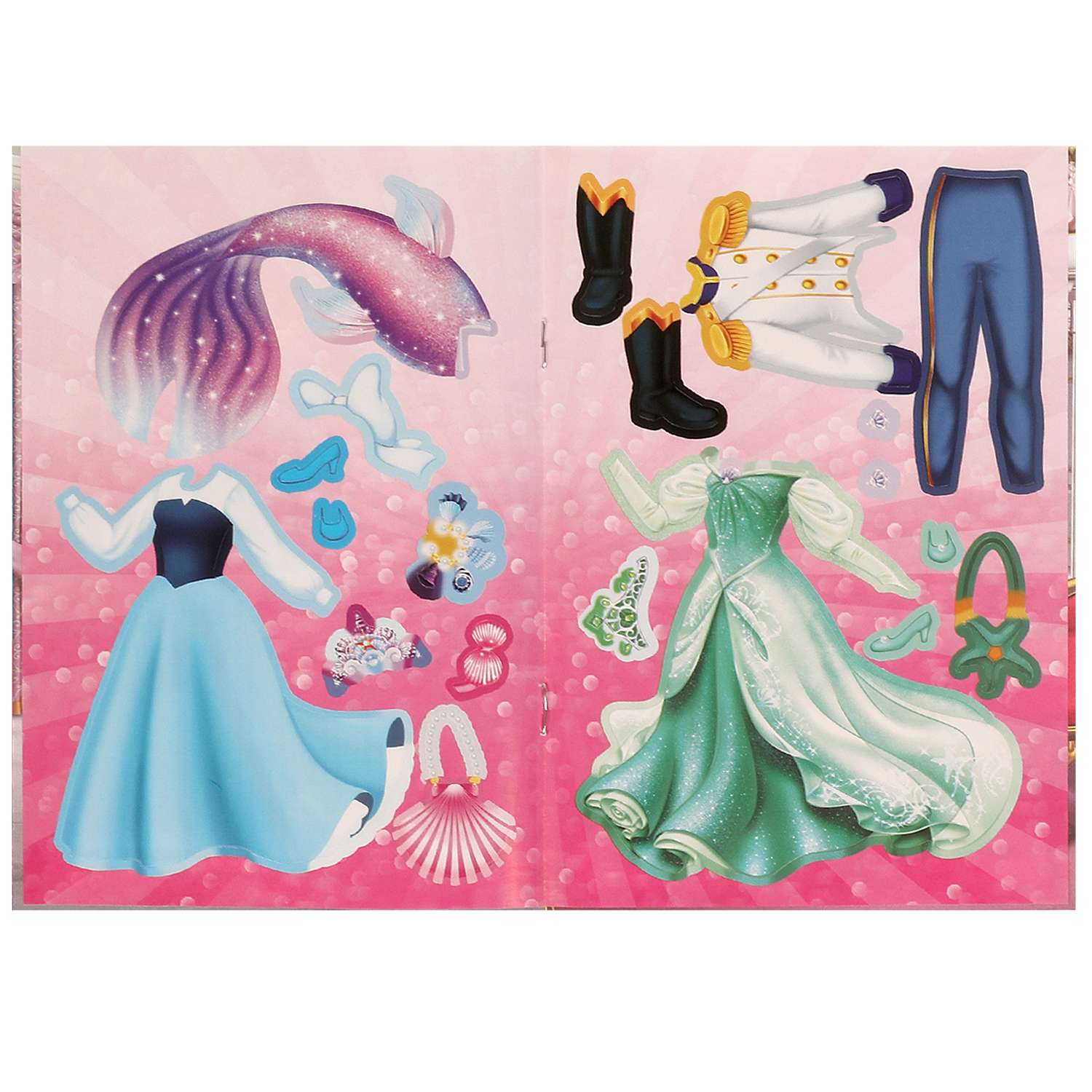 Книга Умкa Одевайка с наклейками - фото 19