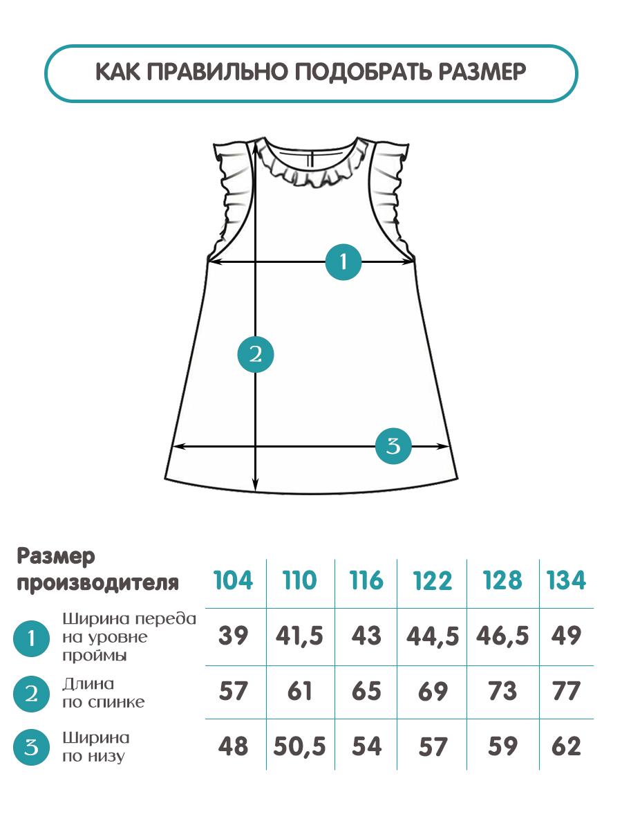 Ночная сорочка ДО-Детская Одежда 0003К/мятный8 - фото 5