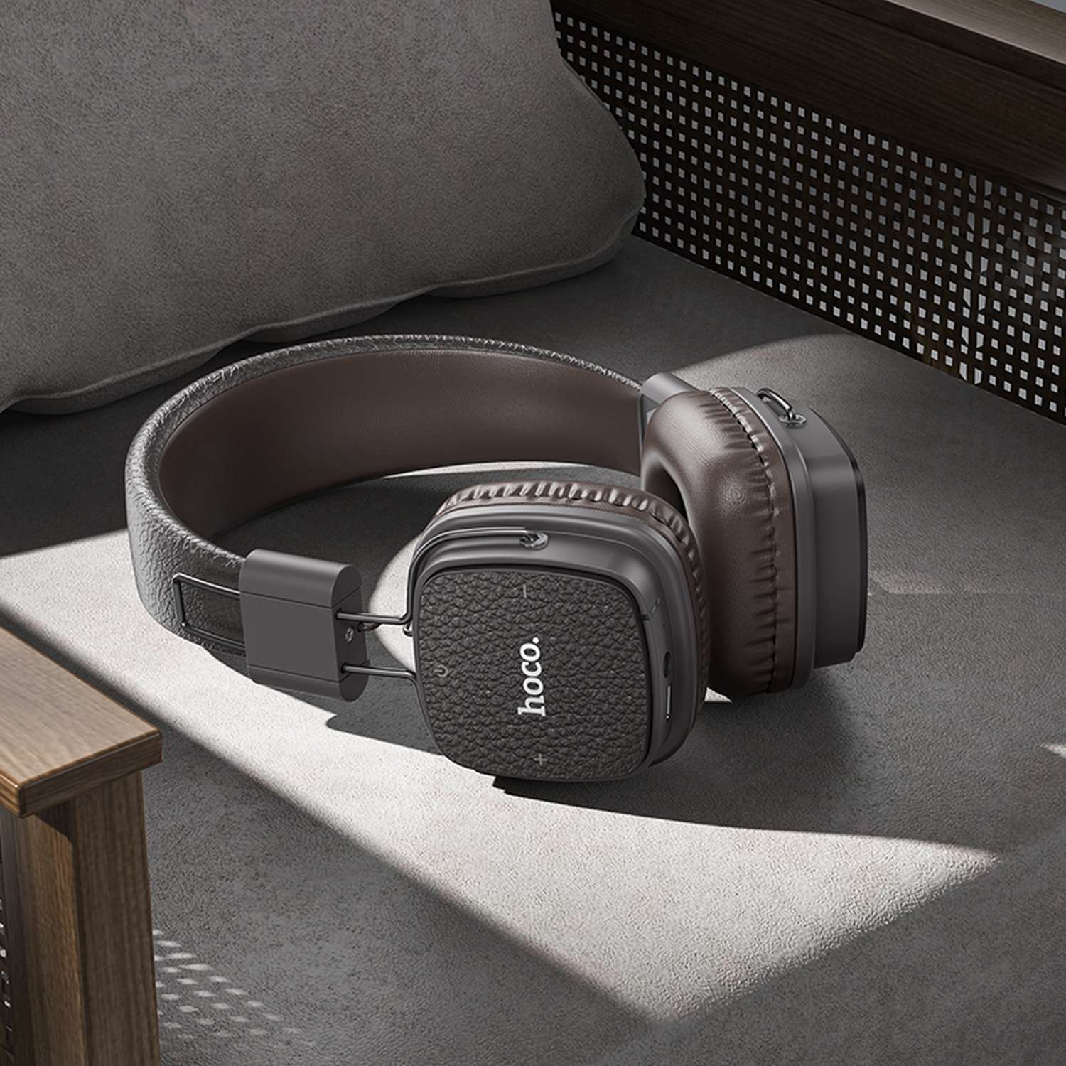 Моногарнитура hoco накладная Bluetooth - фото 4