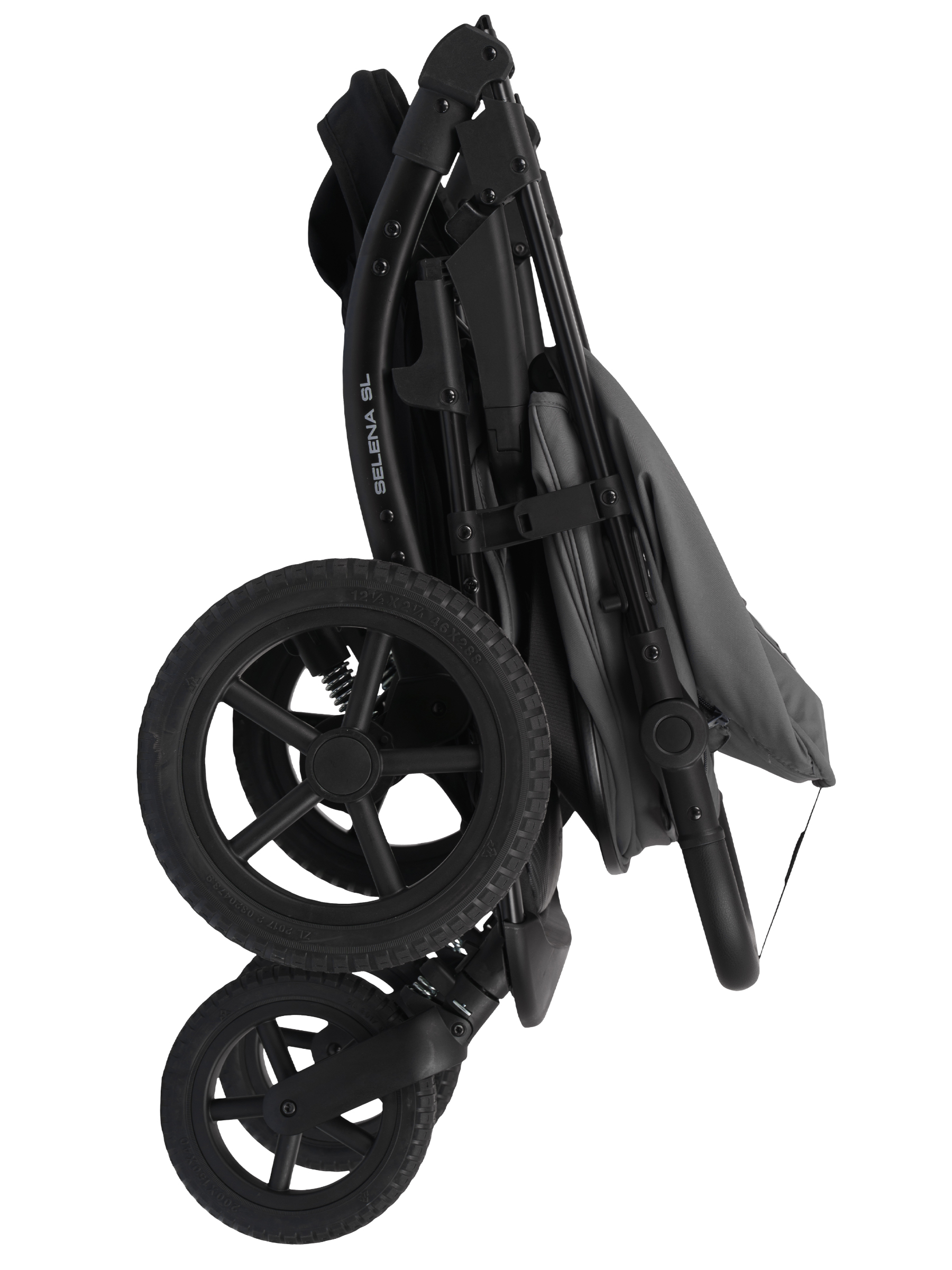 Коляска прогулочная JOVOLA Selena SL, всесезонная серый - фото 43