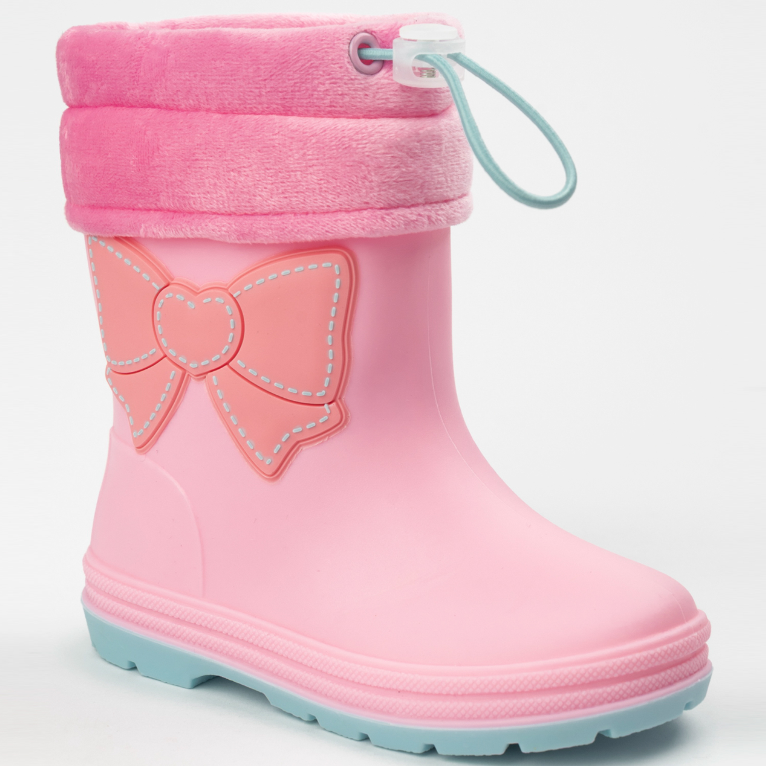 Сапоги резиновые TikkaGo 7B05_2025-05_pink-biruza - фото 4