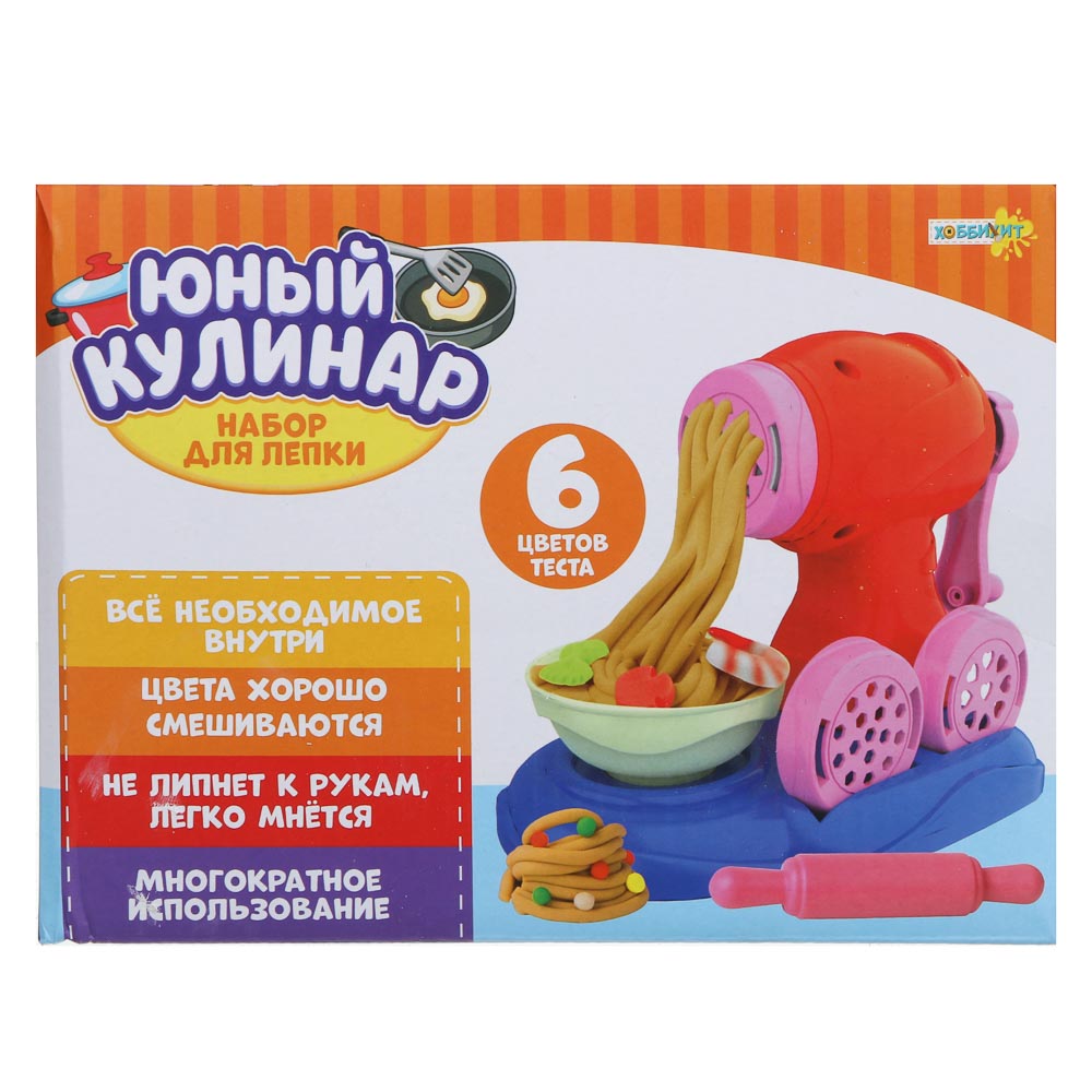 Пластилин ХОББИХИТ Юный кулинар - фото 2