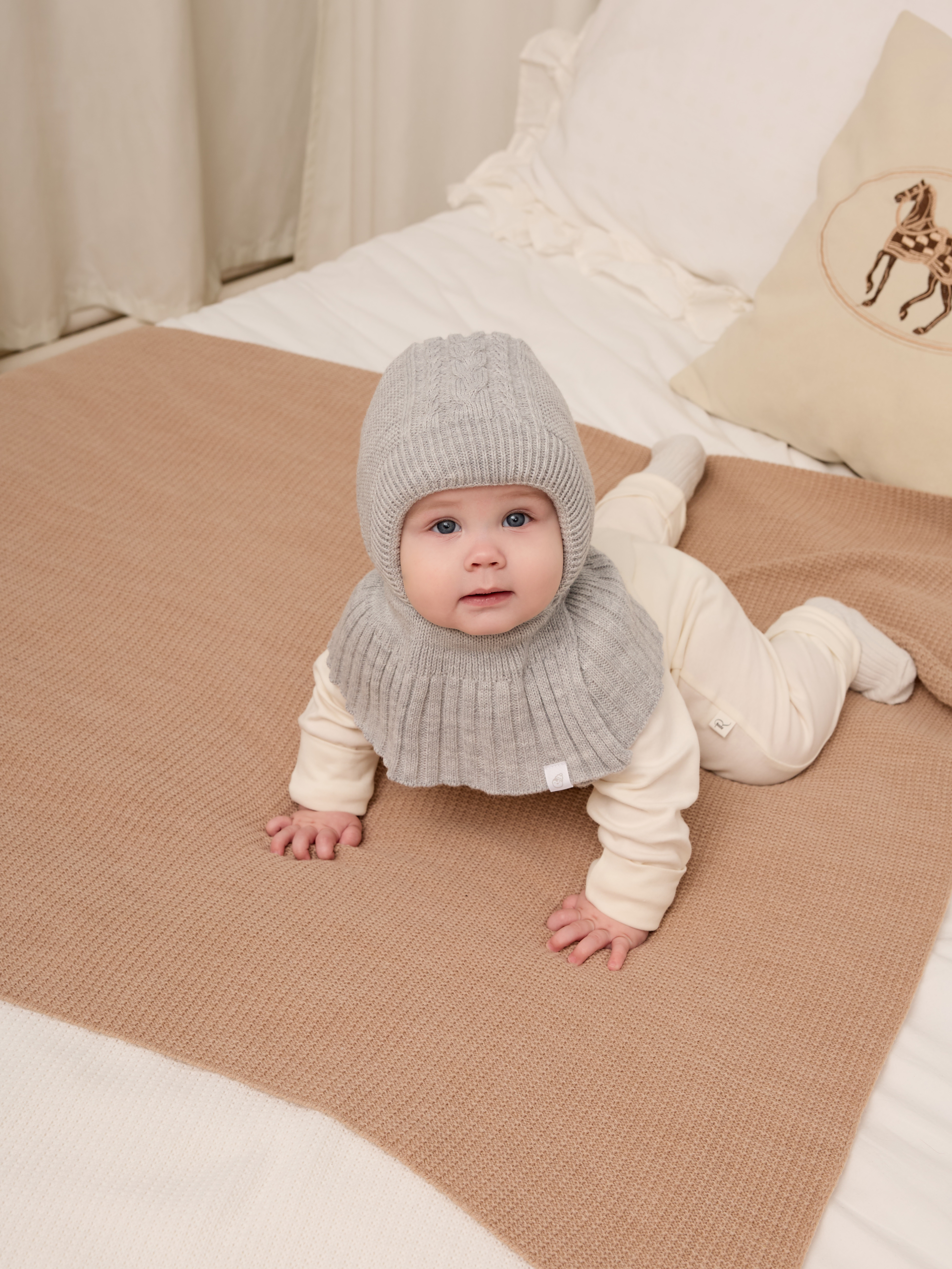 Шапка-шлем Starkoff Kids Д101304 - фото 3