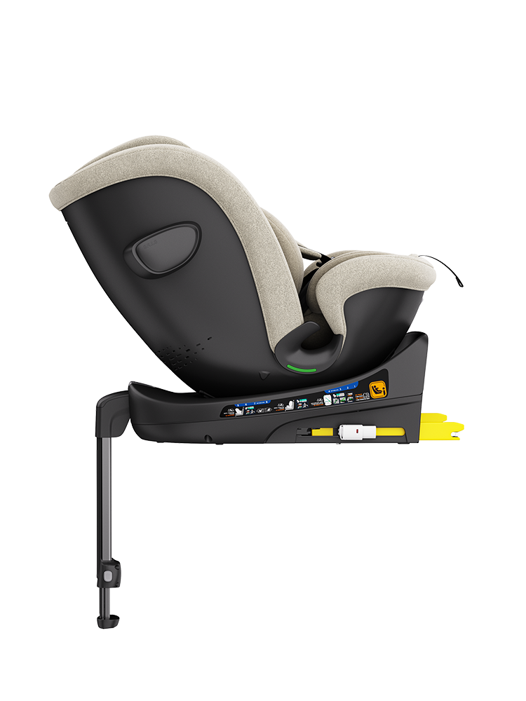 Автокресло KLEE Mark SL Isofix 0+/1/2/3 (0-36 кг) бежевый - фото 5