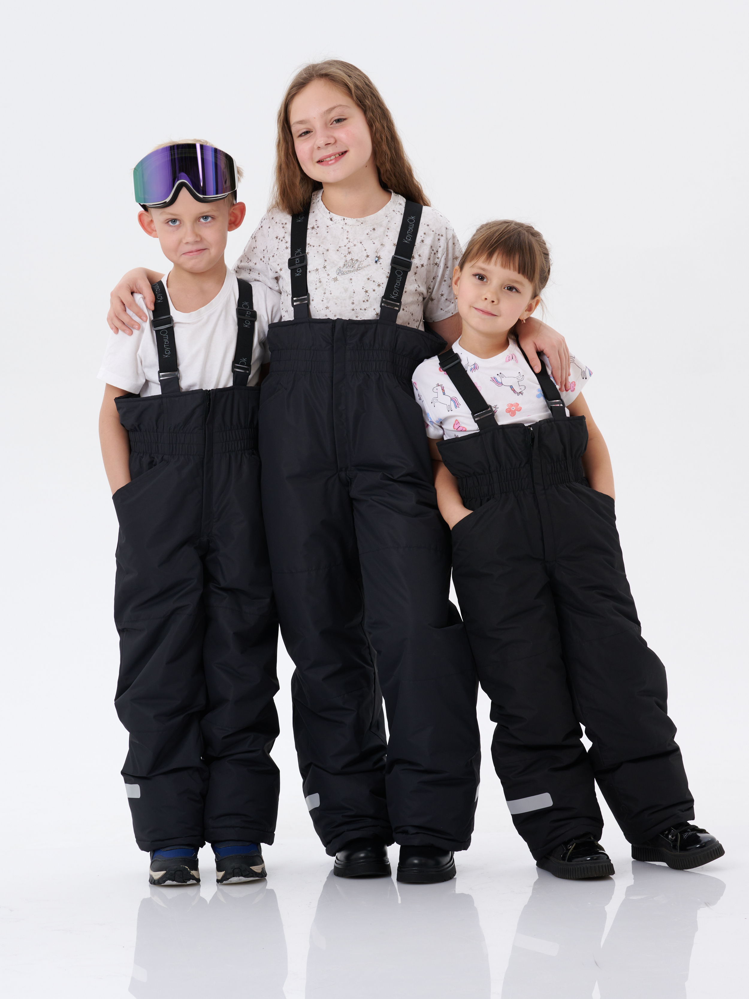 Брюки утепленные КрутышОк Т-067 черные - фото 13