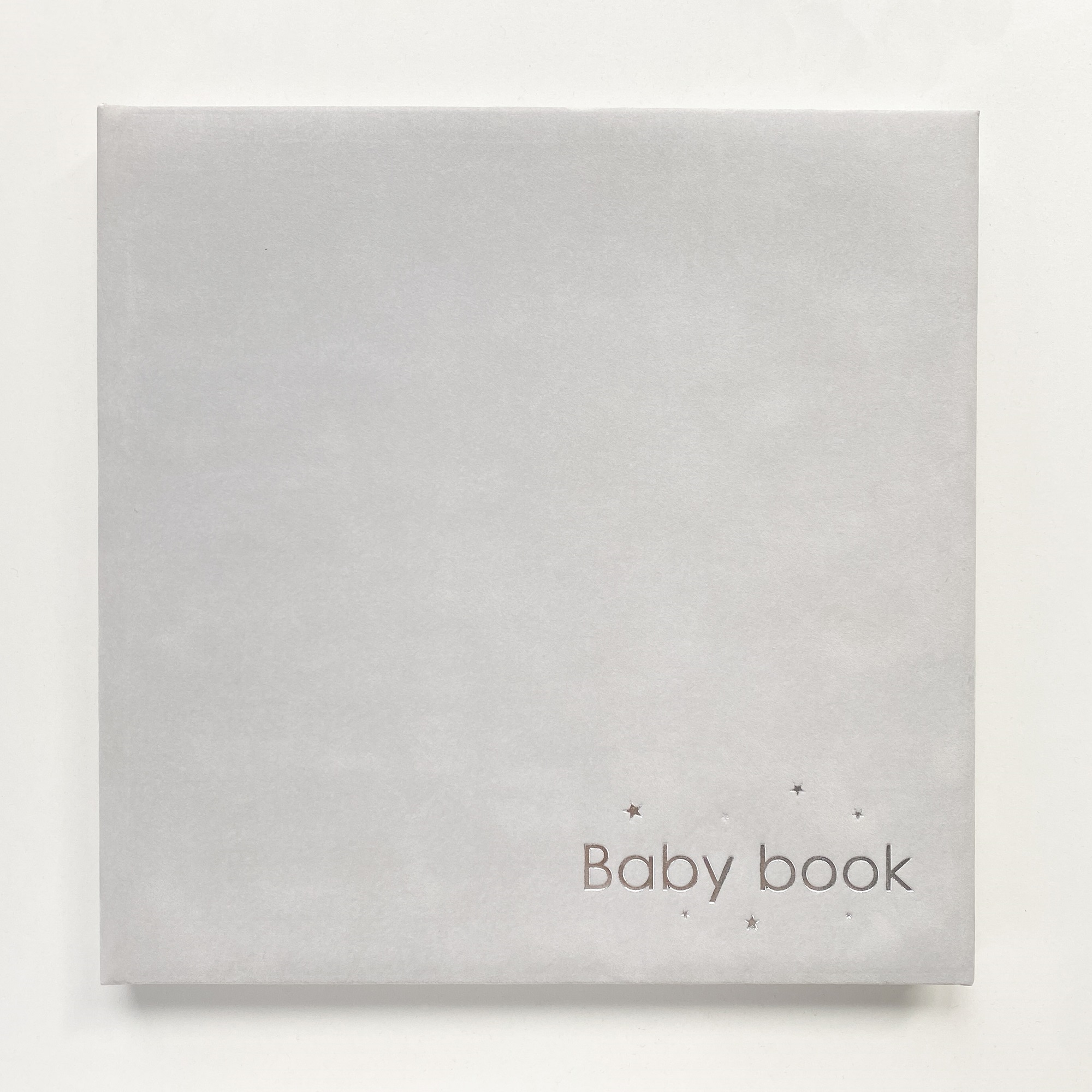 Фотокнига Mimibook Бэбибук / Мамина книга (Нежно-серый) - фото 1