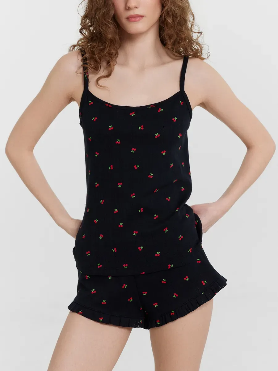 Изображение товара Пижама Mark Formelle для женщин с шортами и топом из хлопка 44