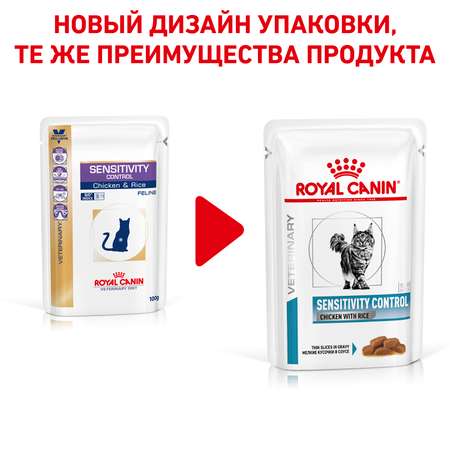 Корм для кошек ROYAL CANIN Сенситивити Контр 85г