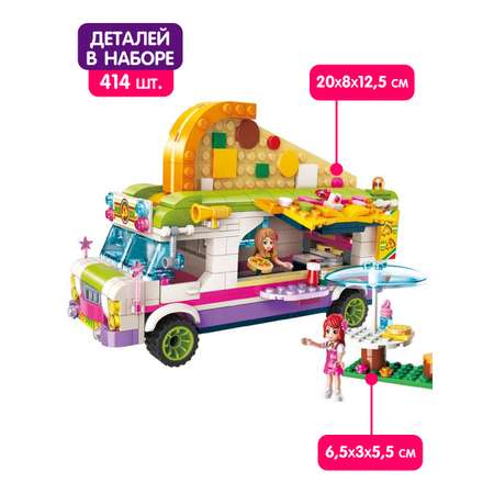 Конструктор QMAN Кафе 414 дет.