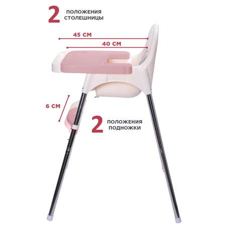 Стульчик для кормления BabyCare Kean классический