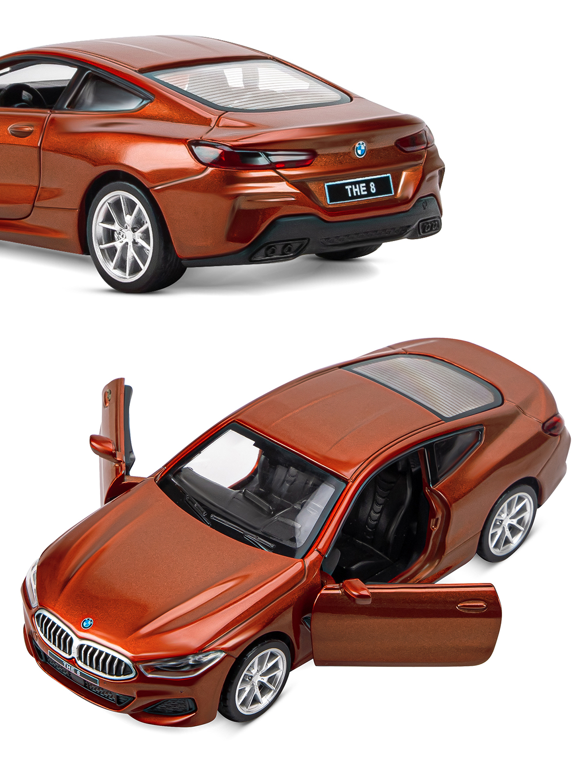 Автомобиль АВТОпанорама BMW M850i Coupe 1:35 JB1251474 - фото 10