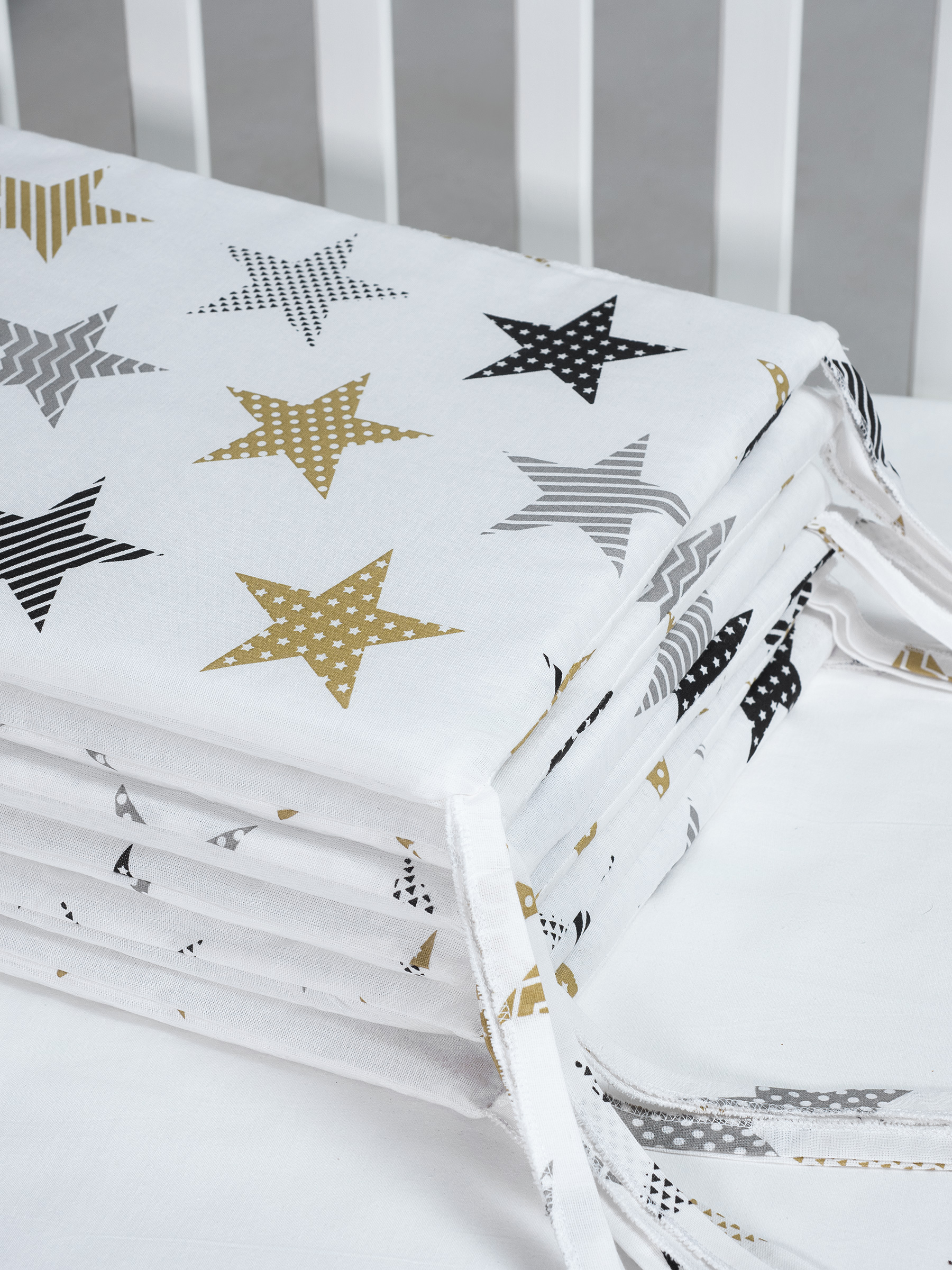 Бортик FunEcotex Звезды 4 дет. - фото 2