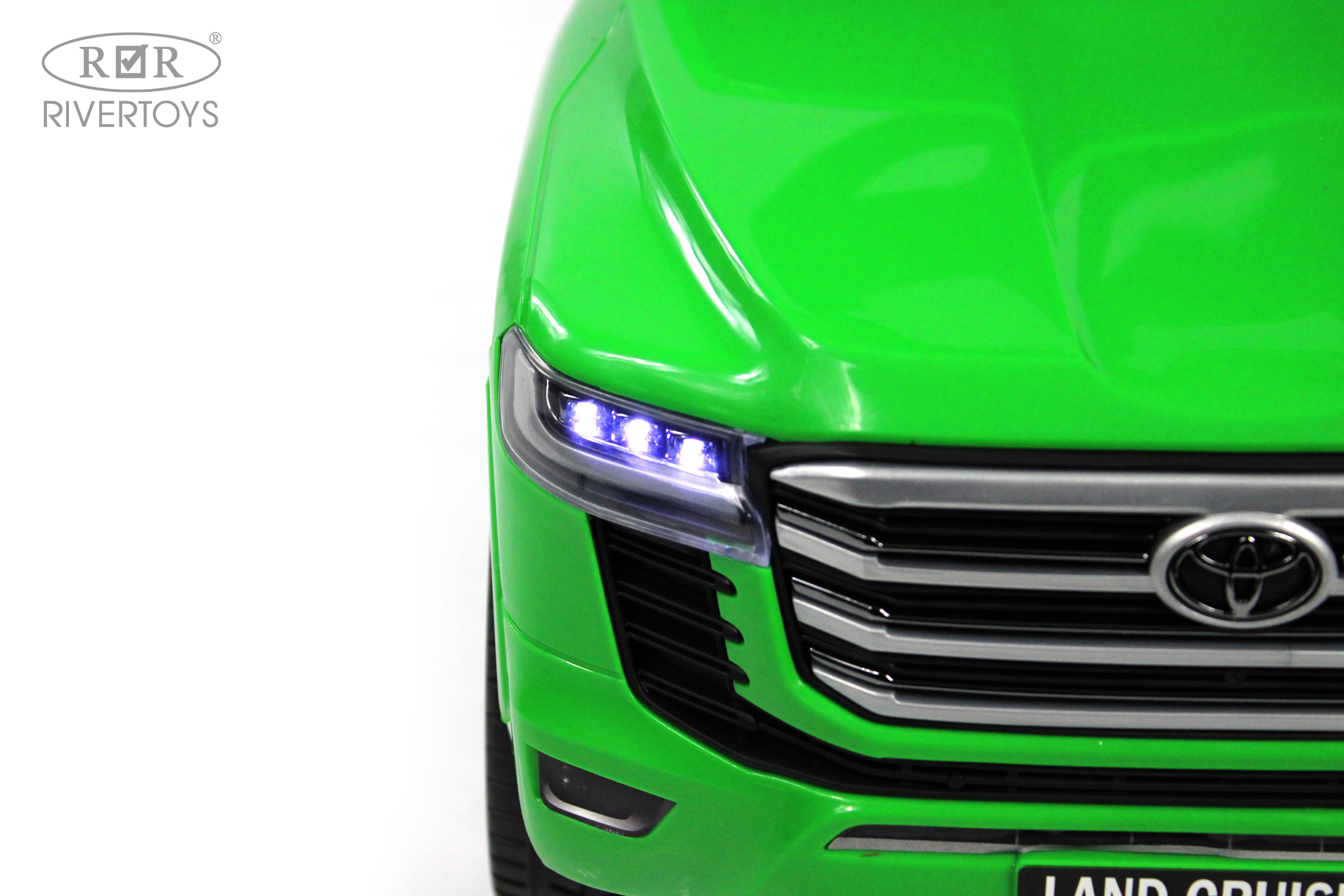 Каталка RIVERTOYS Z002ZZ-D-GREEN зеленый - фото 6