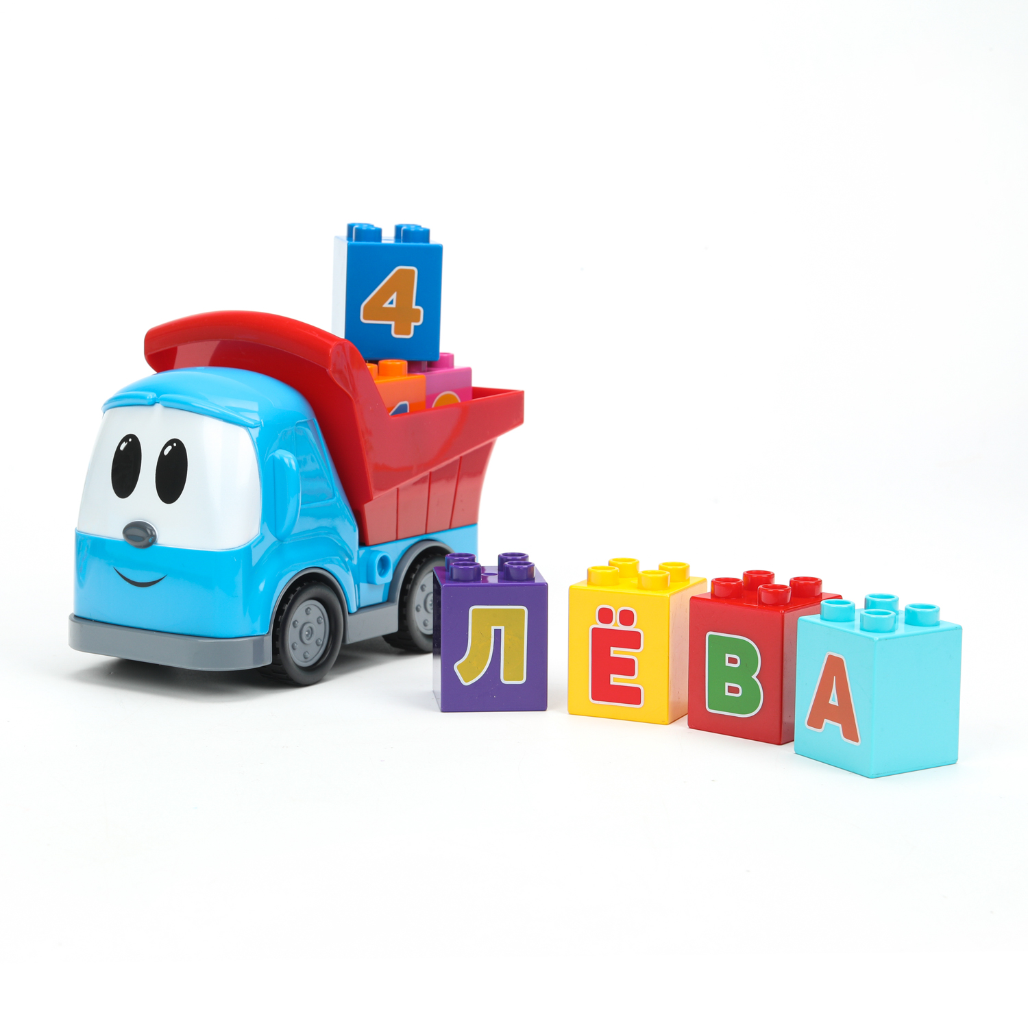 Конструктор Город мастеров Грузовичок Лева 13 дет. - фото 2