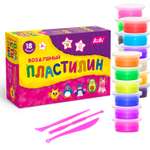 Пластилин KIKI воздушный 18 цв.