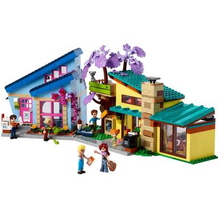Конструктор LEGO Friends Семейные дома Олли и Пейсли блочный