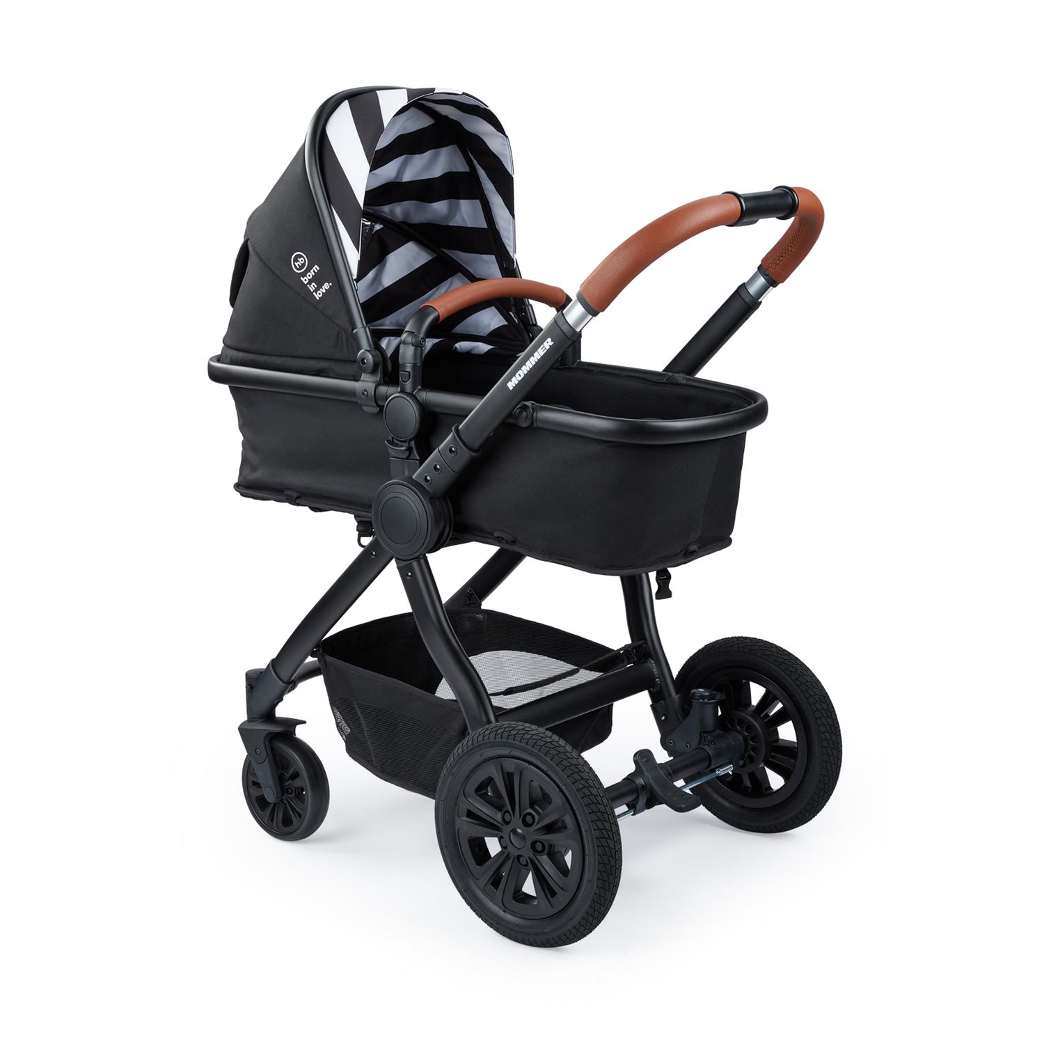 Коляска трансформер Happy Baby черный - фото 2