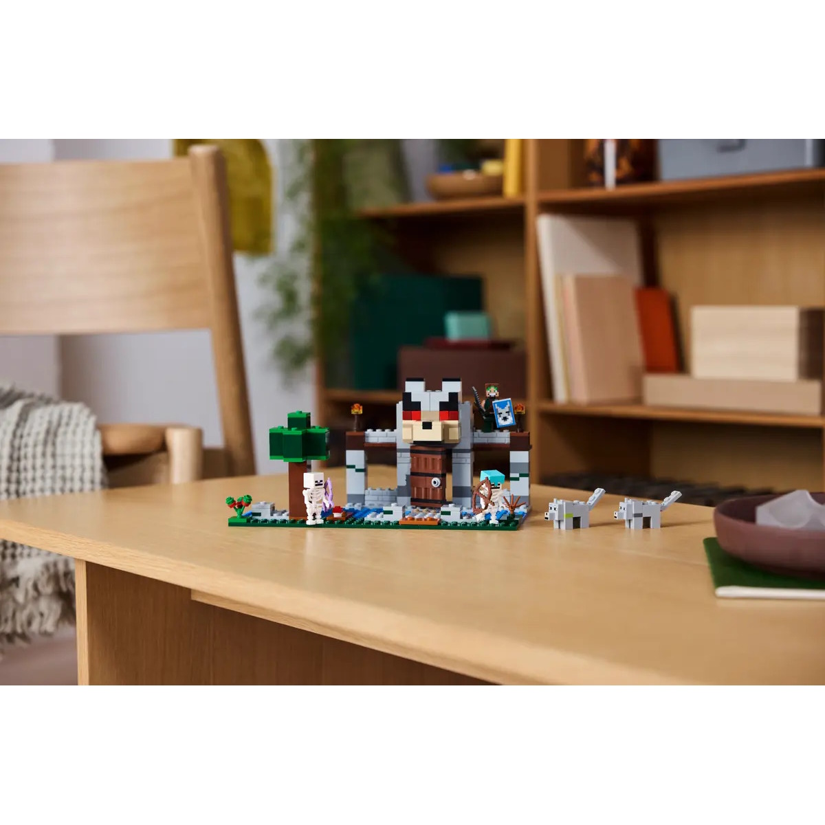 Конструктор LEGO Minecraft Волчья крепость блочный - фото 12