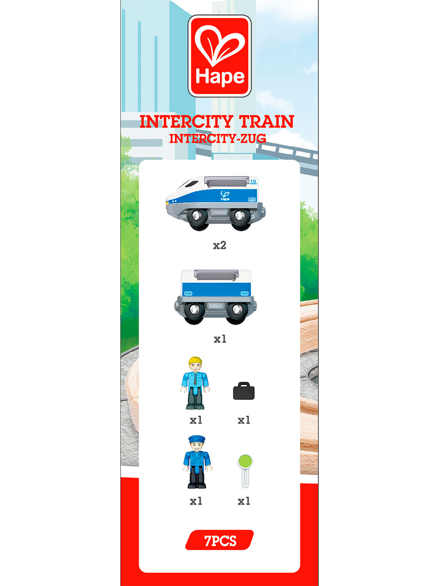 Развивающая железная дорога Hape E3728_HP - фото 6