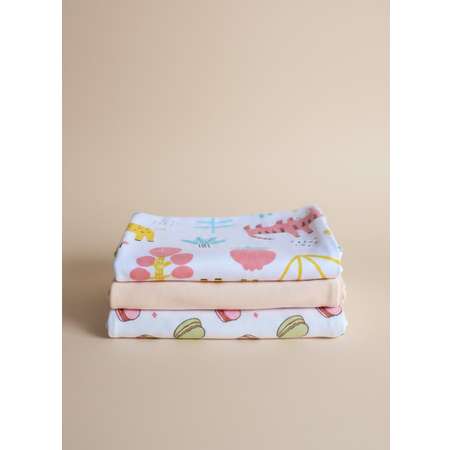 Пелёнка Bunnyphant трикотаж 90х80 см 3 шт.