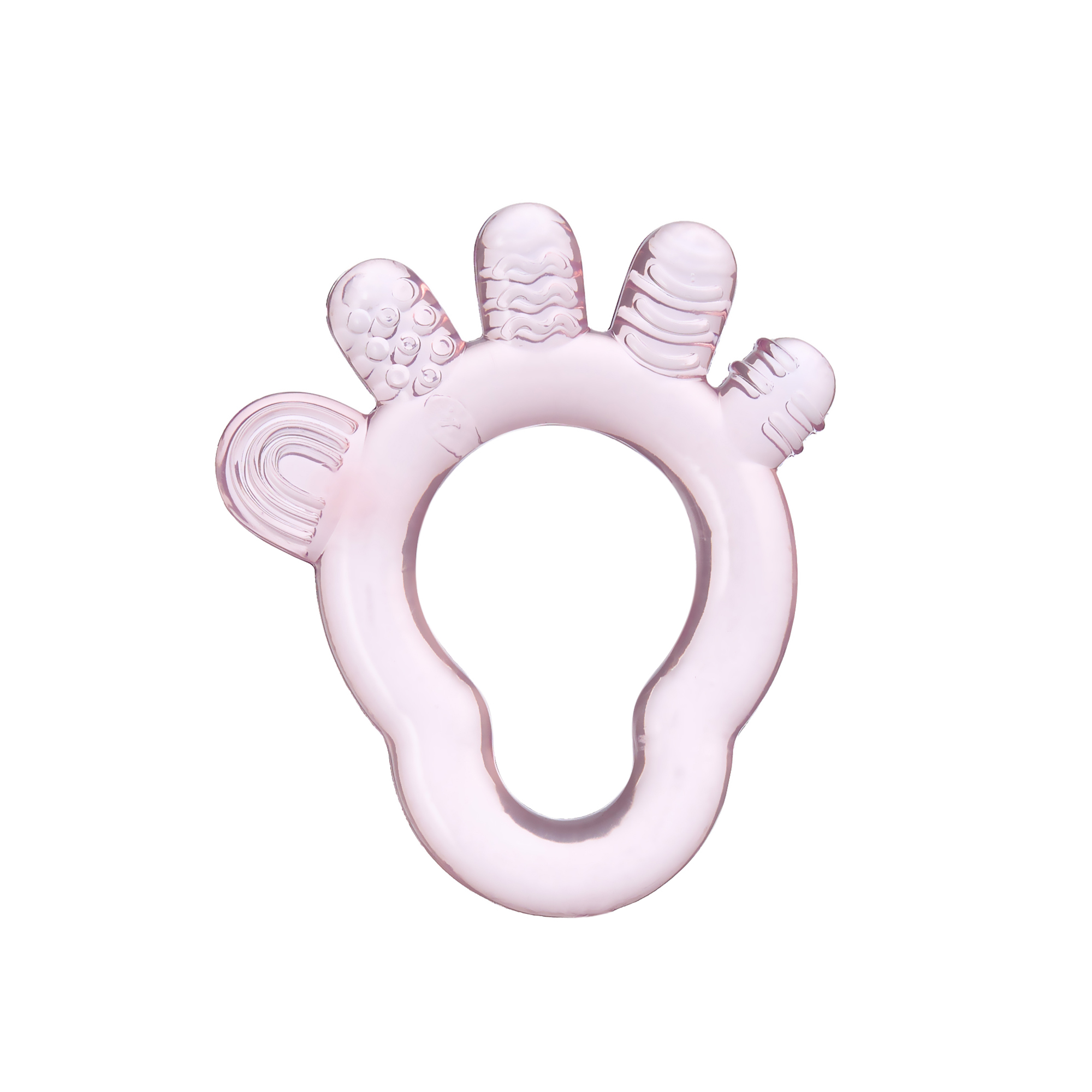 Прорезыватель BabyGo Нога с водой - фото 1