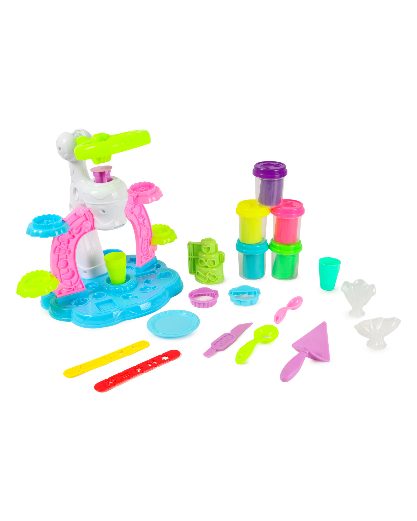 Тесто для лепки Attivio Кафе-мороженое 5 цв. - фото 2