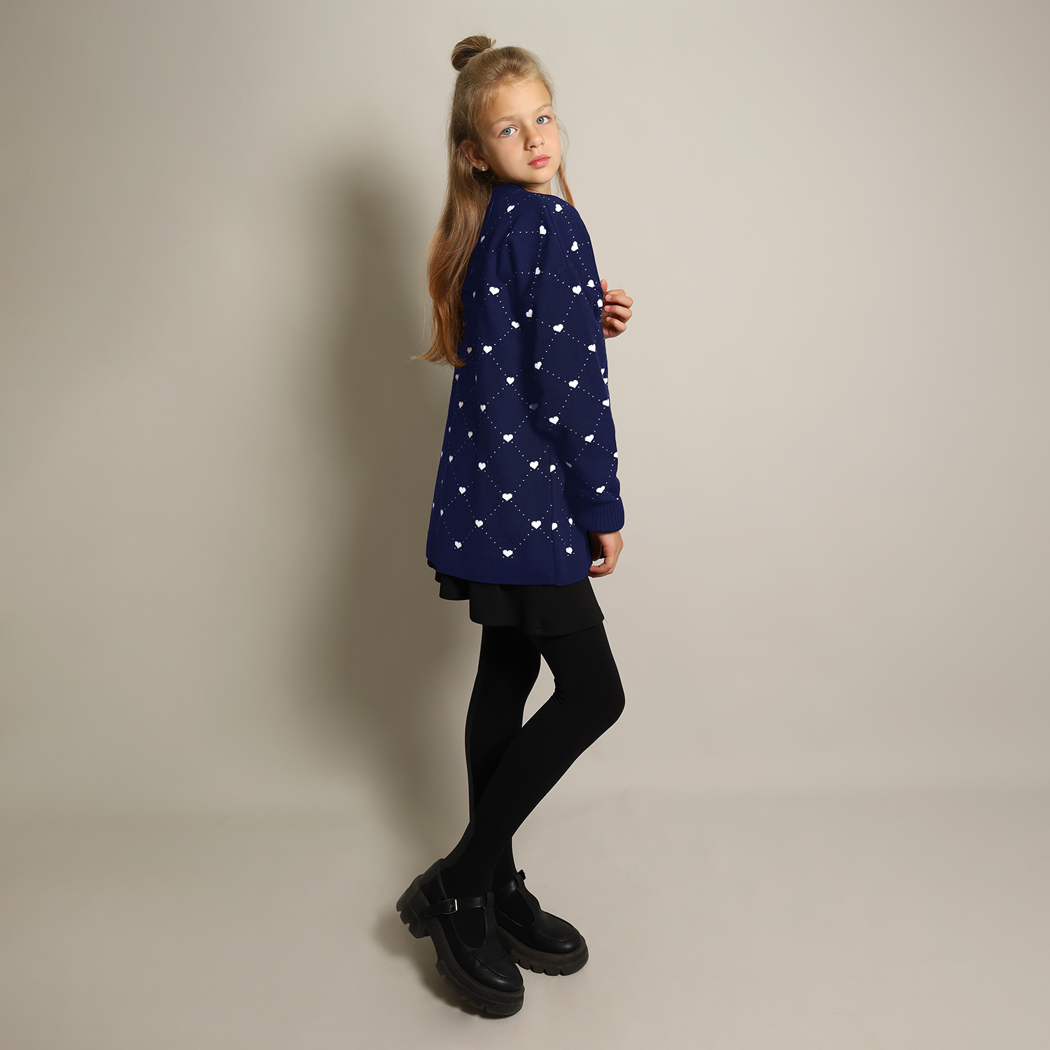 Кардиган LEO 4048С_темно-синий - фото 25