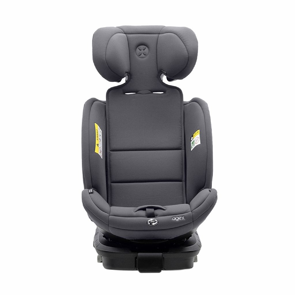 Автокресло agex Comfort i-Fix Isofix 0+/1/2/3 (0-36 кг) серый - фото 7