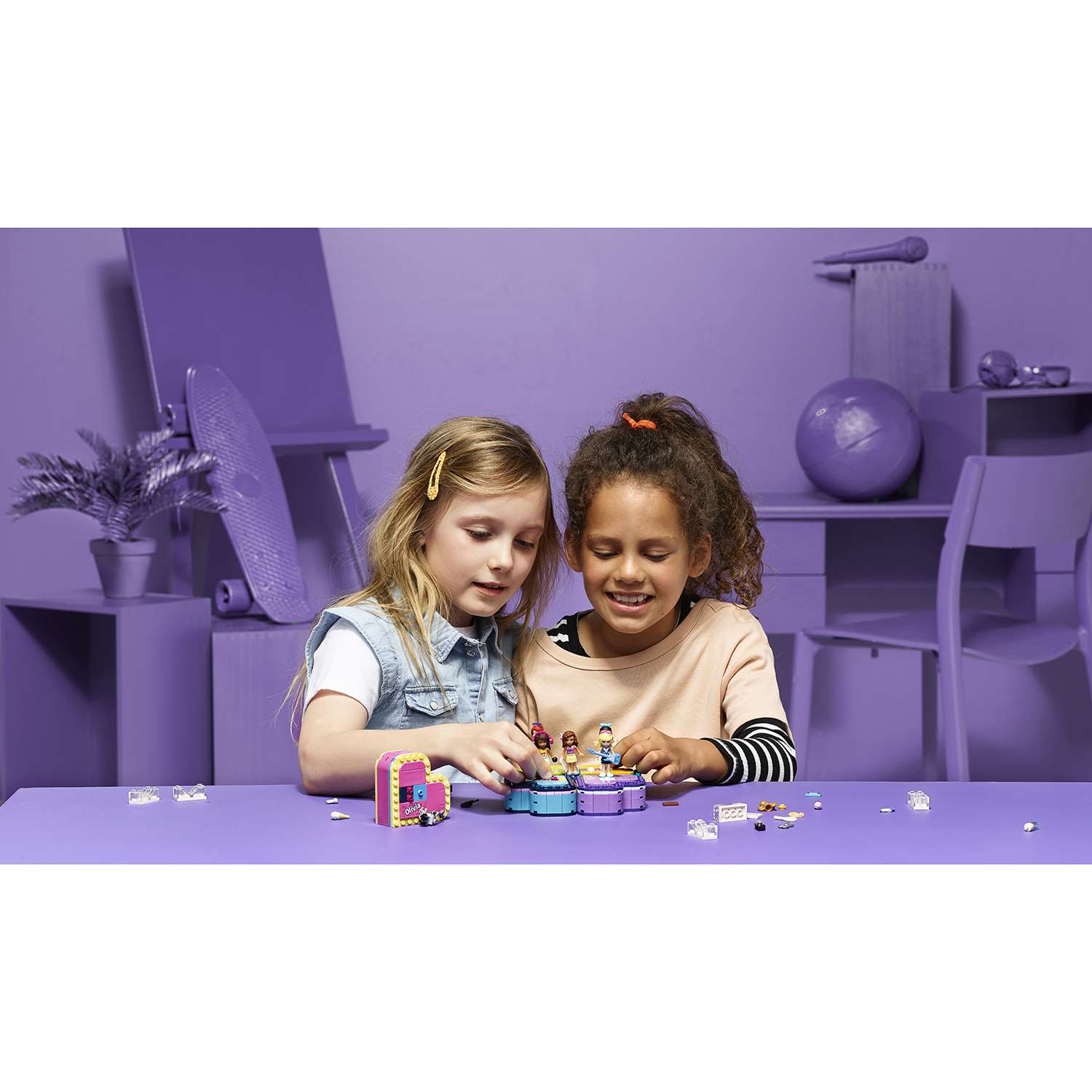 Конструктор LEGO Friends Шкатулка-сердечко Эммы блочный - фото 9