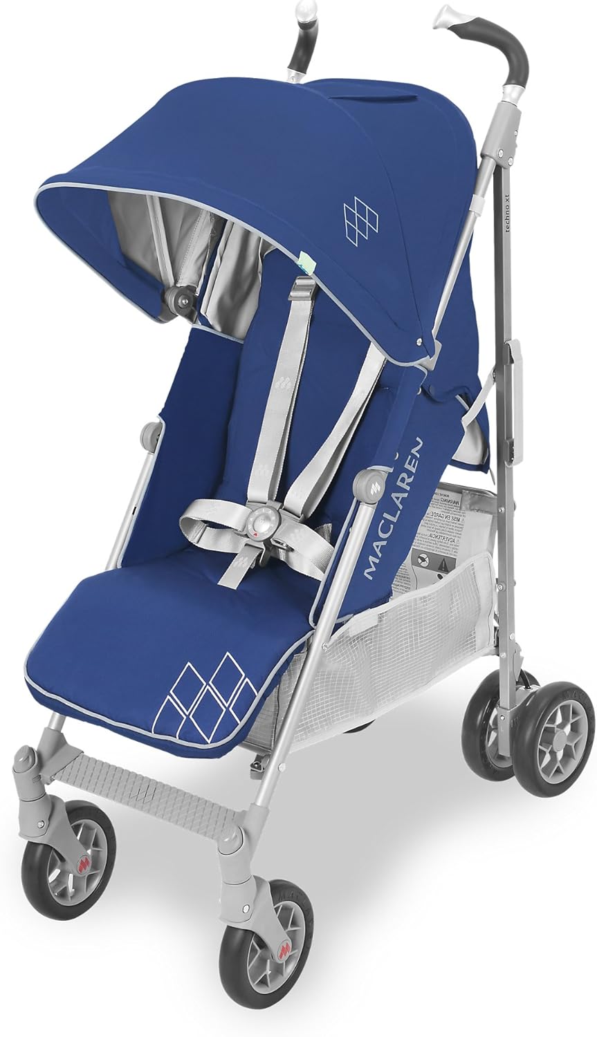 Коляска прогулочная Maclaren Techno XT Medieval Blue/Silver - фото 8