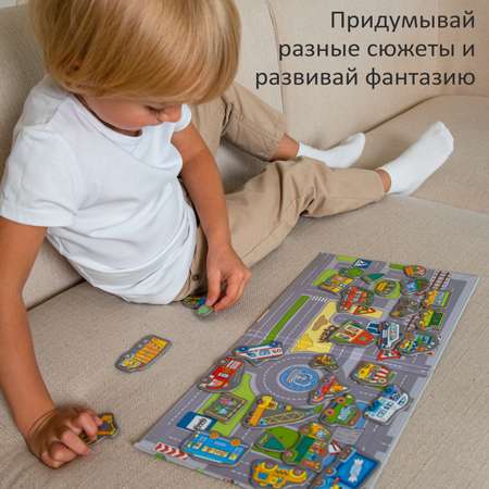 Настольная игра Бигр Город машинок