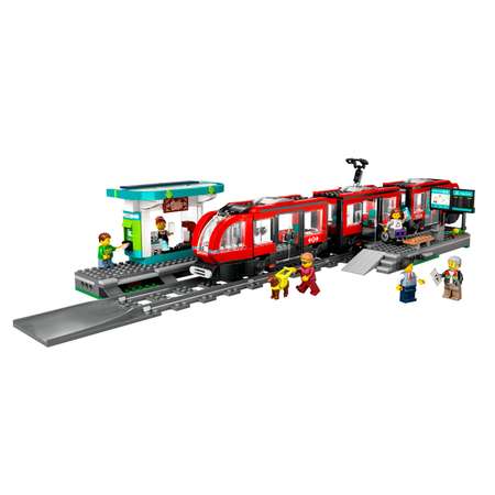 Конструктор LEGO City Трамвай и остановка 811 дет.