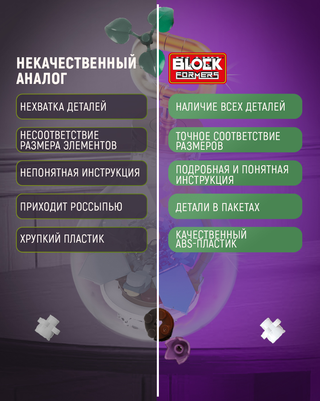 Конструктор Blockformers 138 дет. - фото 4