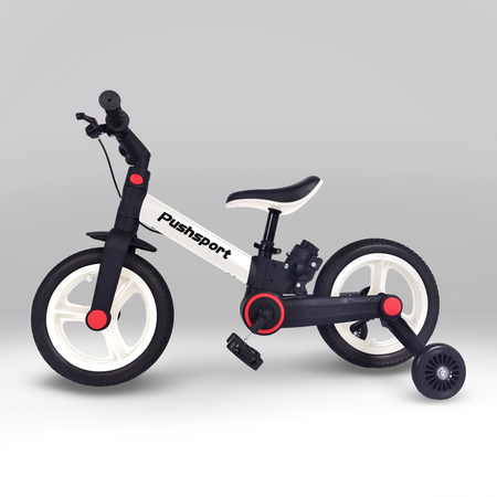 Двухколесный велосипед Pushsport 12 дюймов