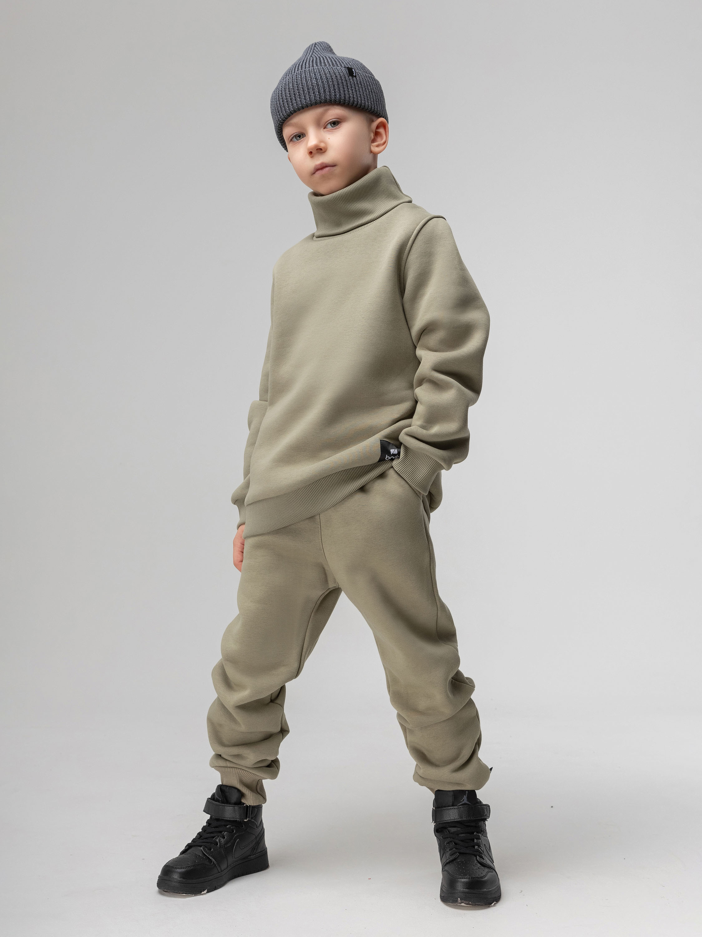 Костюм спортивный Bodo 11-275МU_пыльный оливковый - фото 1