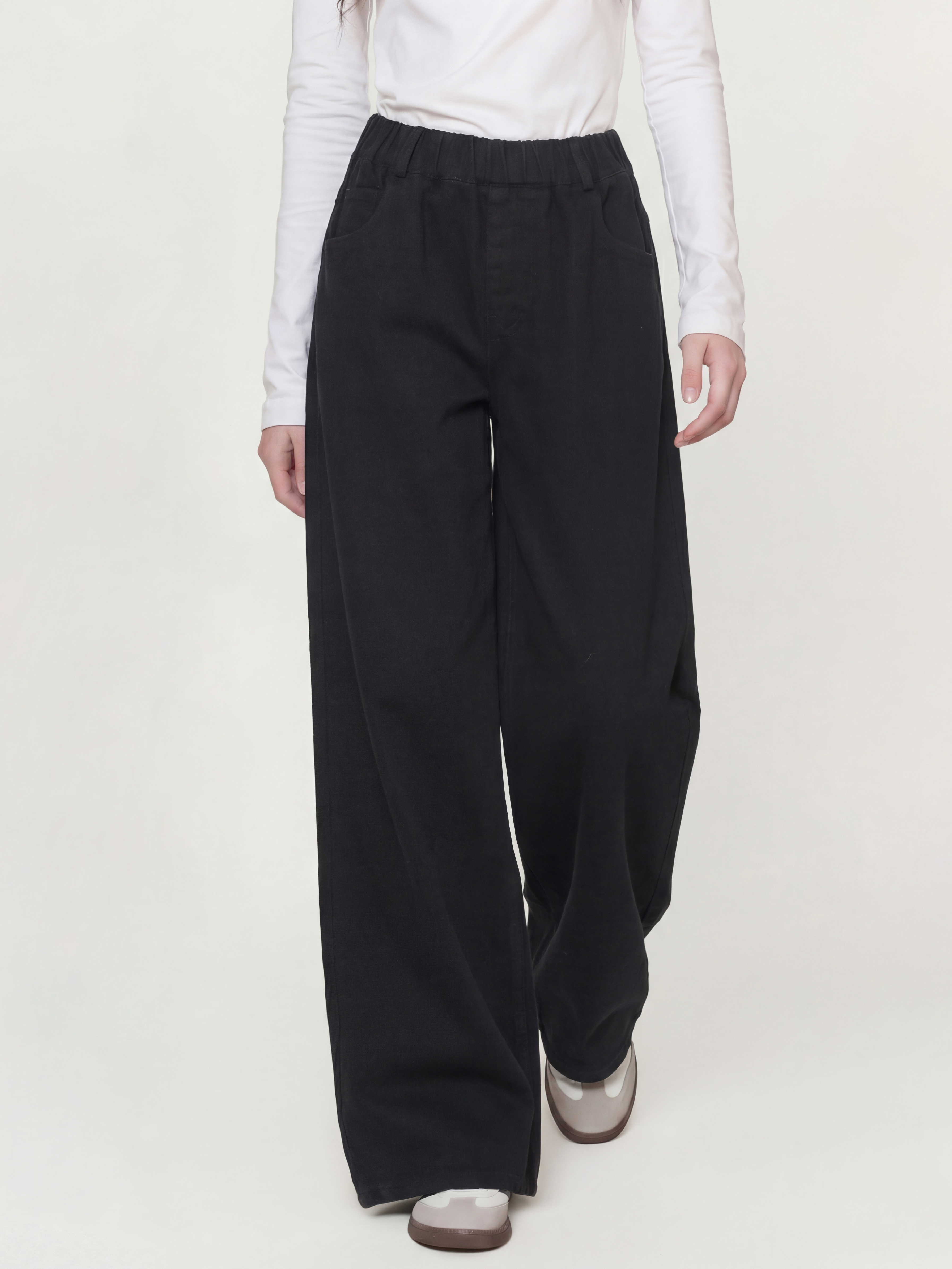 Изображение товара Джинсы-палаццо СИНИЙ МИР 140 Дышащие для девочек