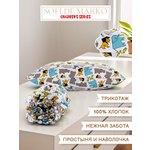 Комплект простыня и наволочка Sofi de Marko Baby №14