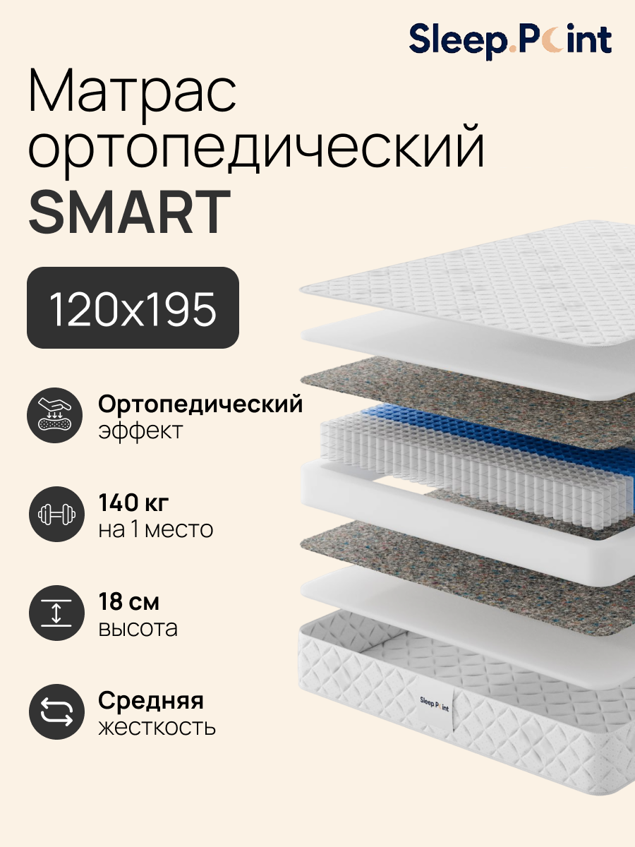 Матрас Sleep.Point Smart 120х195 - фото 1