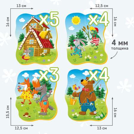 Пазл El BascoKids Теремок мягкий